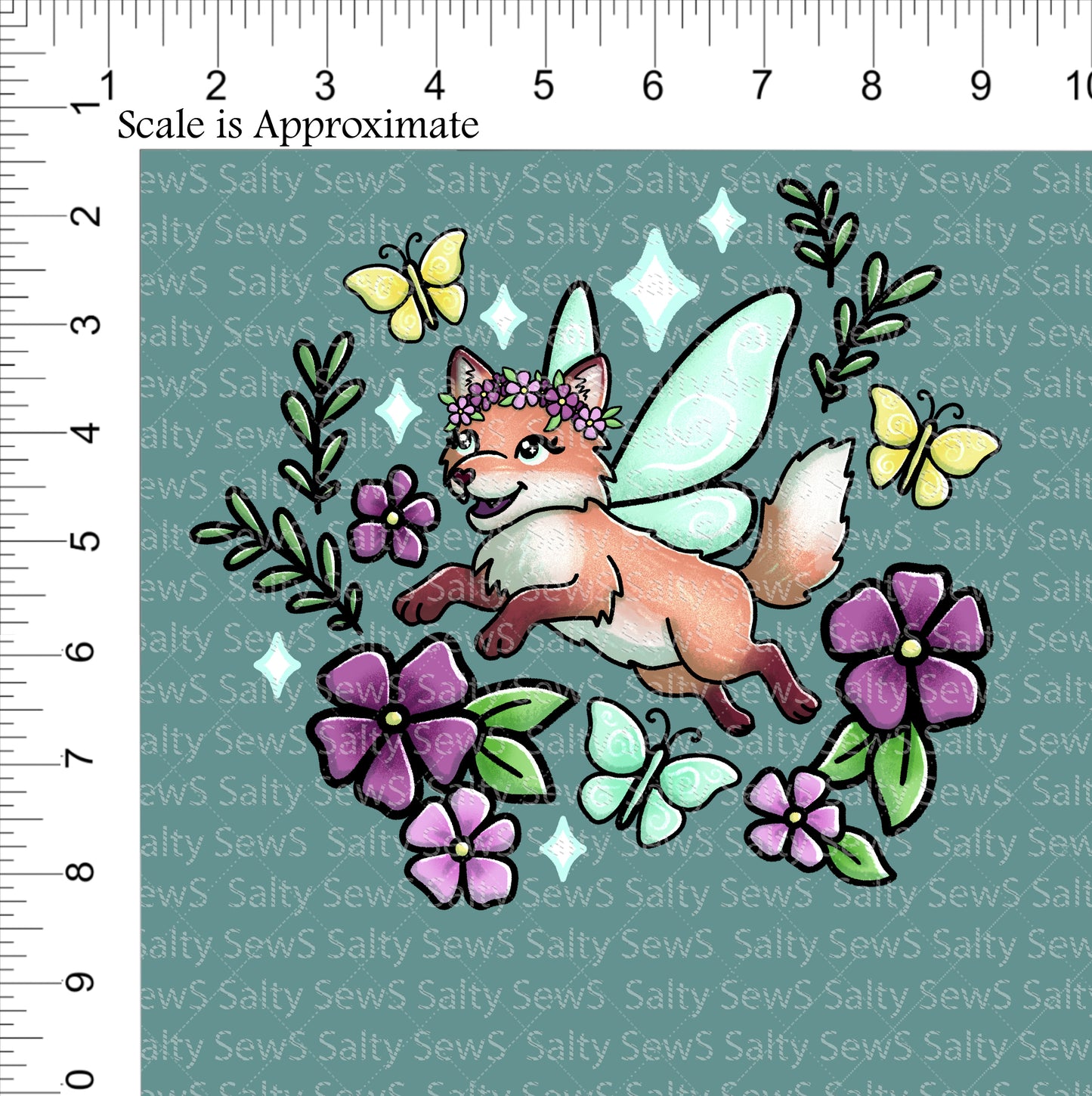 PREORDER-Panel-Spring Foxes