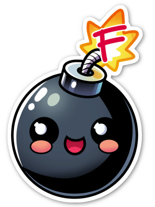 F-Explosive Sticker