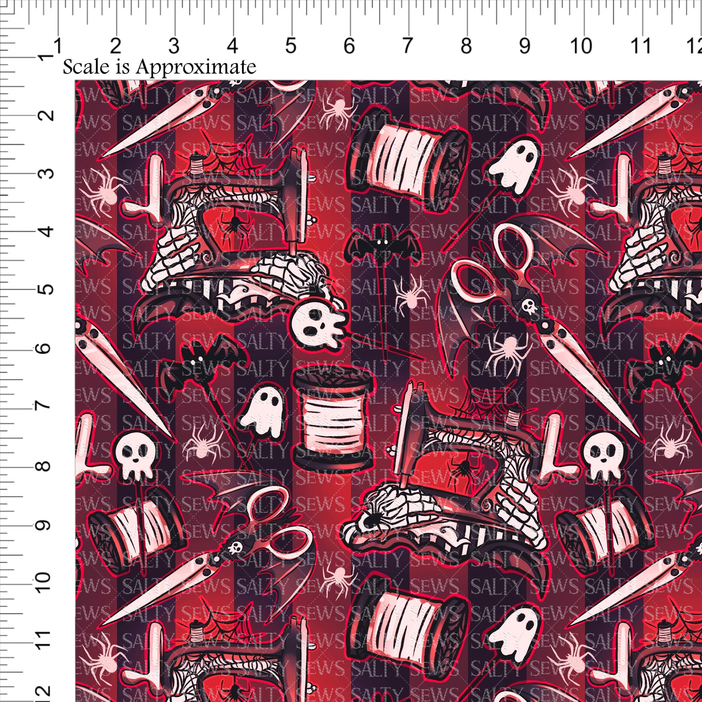 PREORDER-Spooky Sewist Red