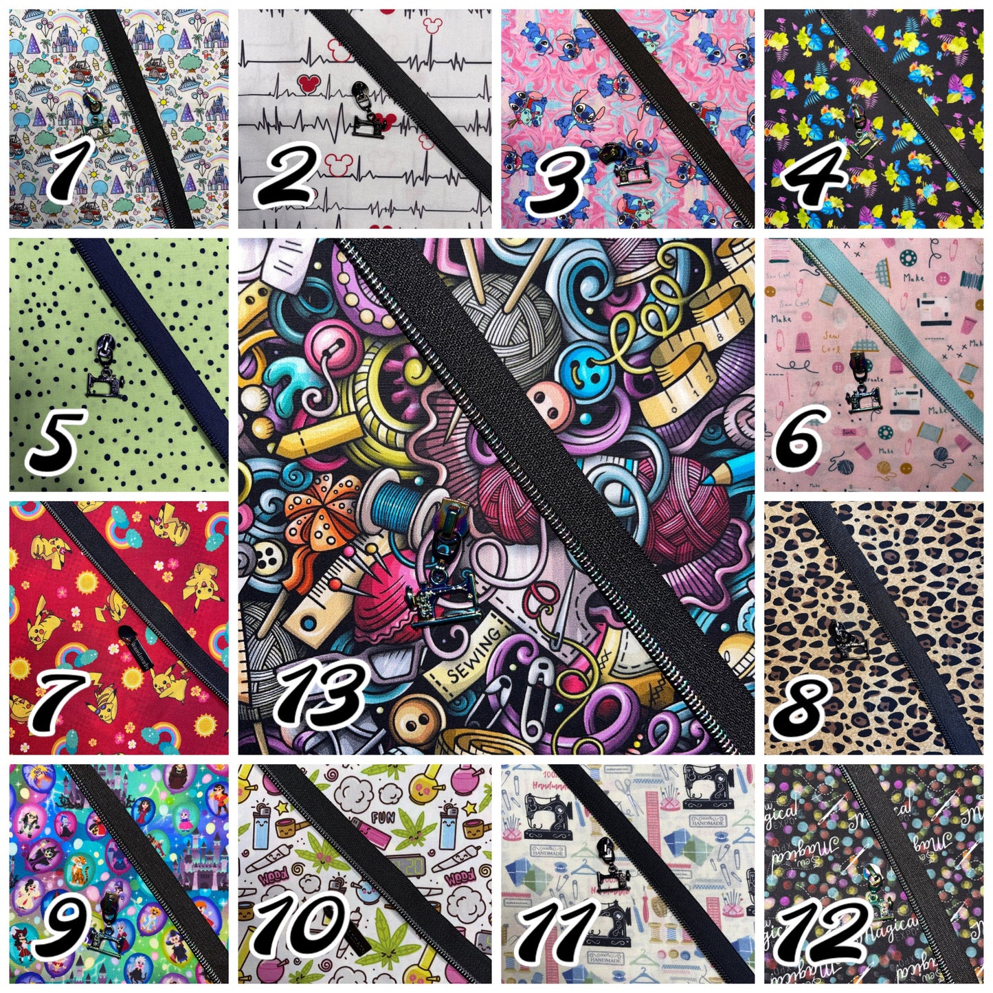 Clippy Zippy Precut Kit (Kit & pdf Pattern)