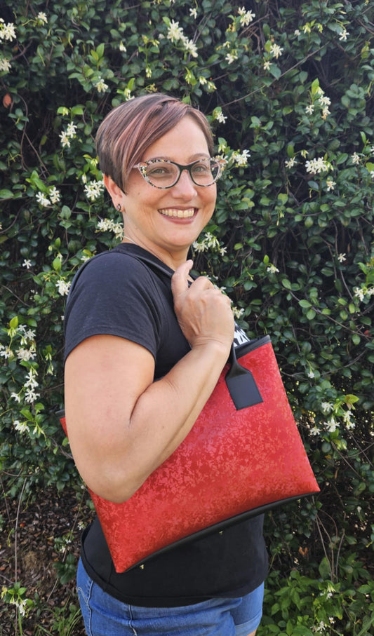 Petite Amethyst Bag Class: Saturday 9am - 1:30pm