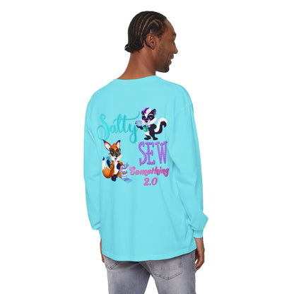 Salty Unisex Garment-dyed Long Sleeve T-Shirt
