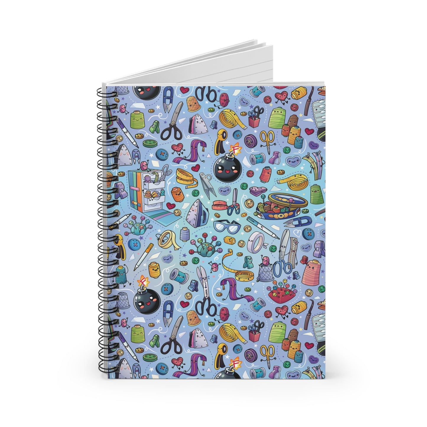 Salty Swag Spiral Notebook - Ruled Line