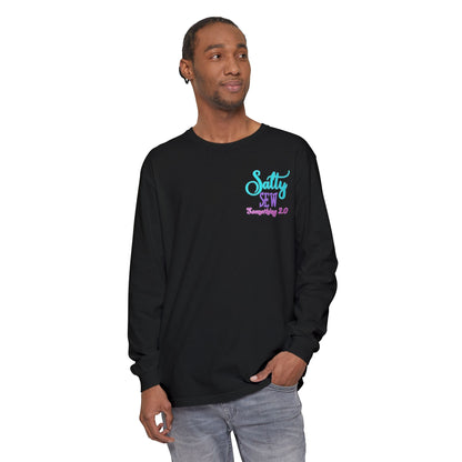 Salty Unisex Garment-dyed Long Sleeve T-Shirt