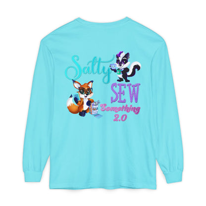 Salty Unisex Garment-dyed Long Sleeve T-Shirt
