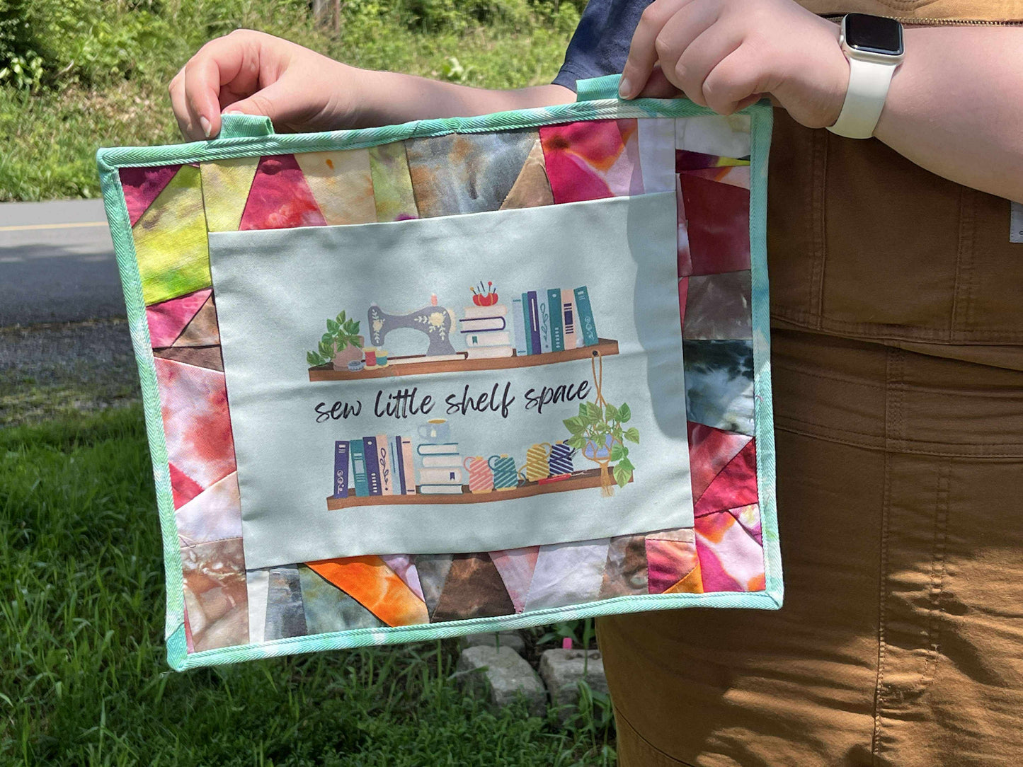 Improv Pieced Tote or Wall Hanging: Saturday 1:45-3:45pm