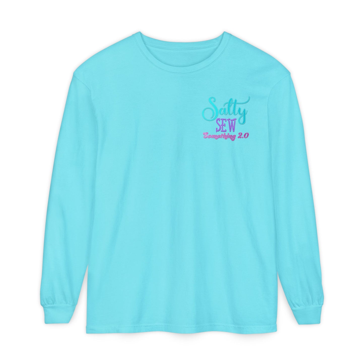 Salty Unisex Garment-dyed Long Sleeve T-Shirt