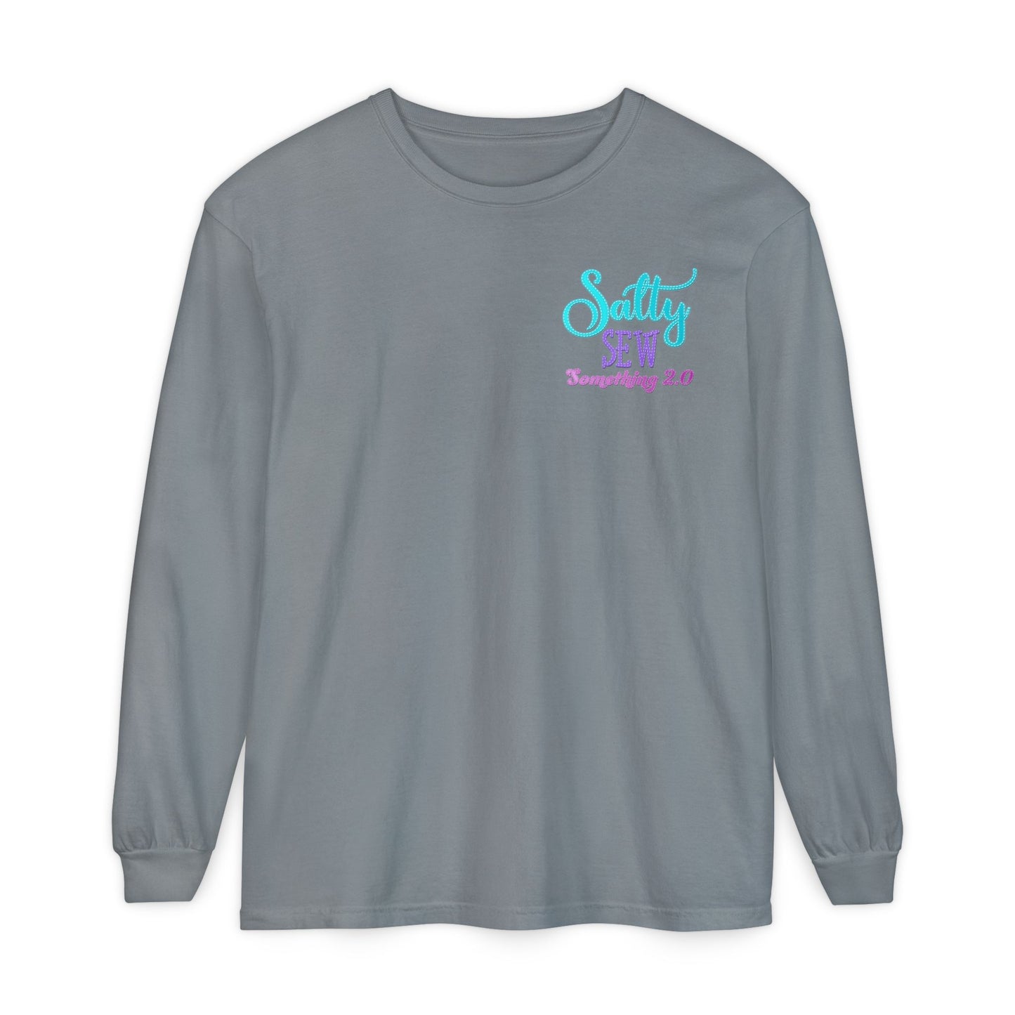Salty Unisex Garment-dyed Long Sleeve T-Shirt