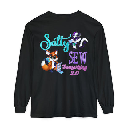 Salty Unisex Garment-dyed Long Sleeve T-Shirt