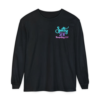Salty Unisex Garment-dyed Long Sleeve T-Shirt