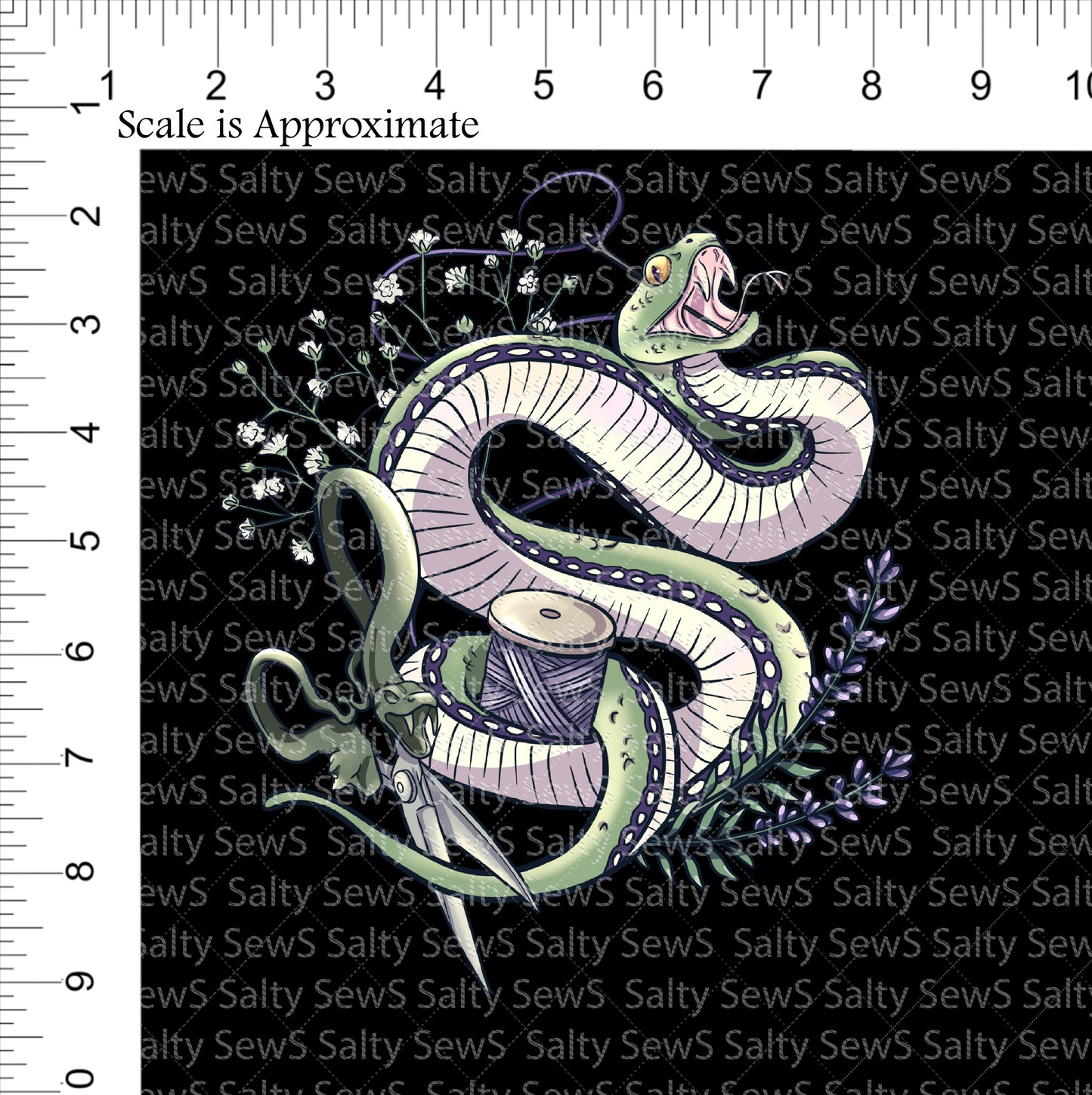 PREORDER-Panel-Sewing Snake
