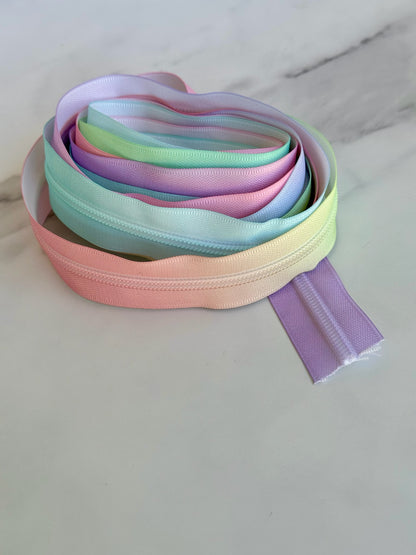 #5 Zipper tape- 5 yard cuts