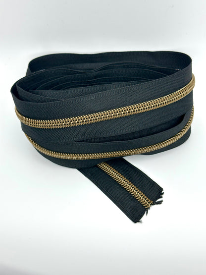 #5 Zipper tape- 5 yard cuts