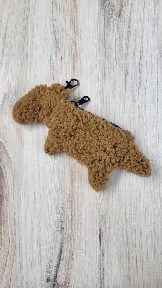 Lil Crispy Keychain Purse: Saturday 1:45-3:45pm 🦖