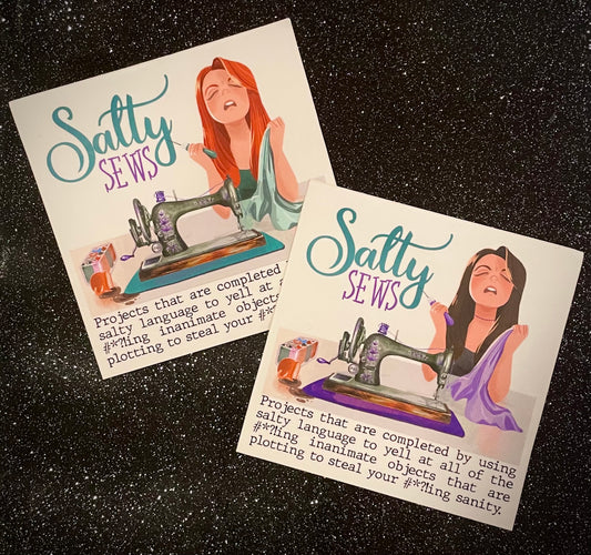 "Salty girls" Stickers