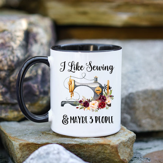 "I like sewing..." Coffee Mugs